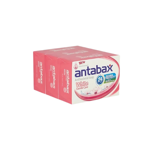 3 x 75g Antabax Soap Bar Gentle Care