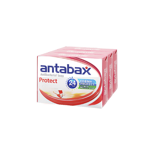 3 x 75g Antabax Soap Bar Protect