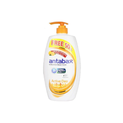 640ml Antabax Antibacterial Shower Cream Active Deo
