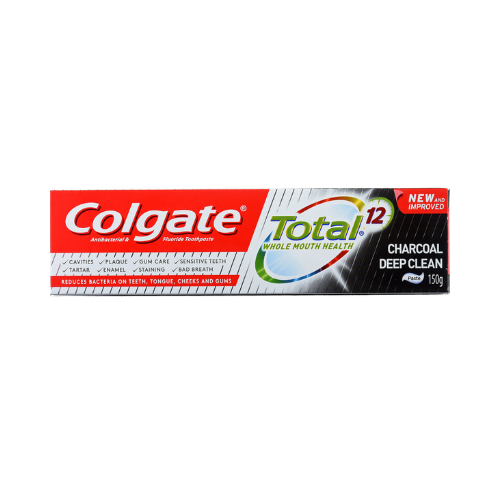 150g Colgate Total 12 Charcoal deep clean