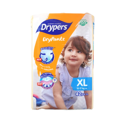 42 pcs Drypers Drypantz XL42