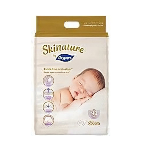 66 pcs Drypers Skinature NB66