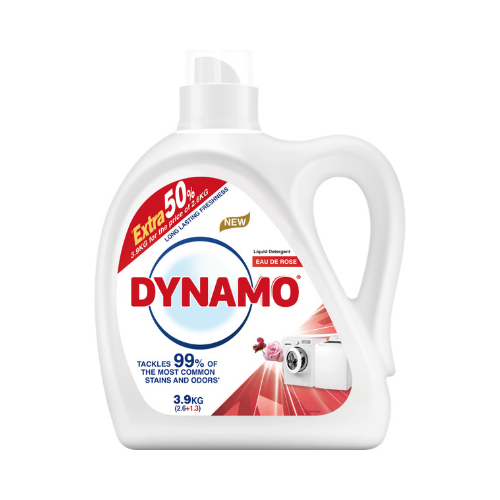 3.9kg Dynamo Liquid Detergent Eau De Rose