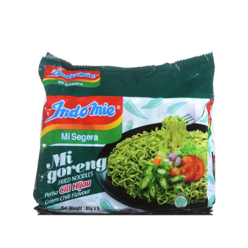 5 x 85g Indomie Mi Goreng Cabe Ijo