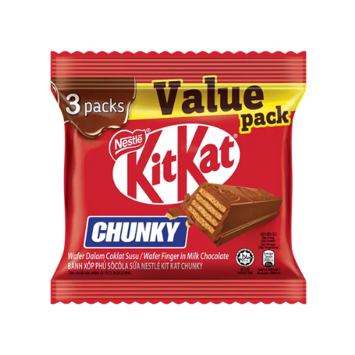 3 x 38g Kitkat Chunky Multipack