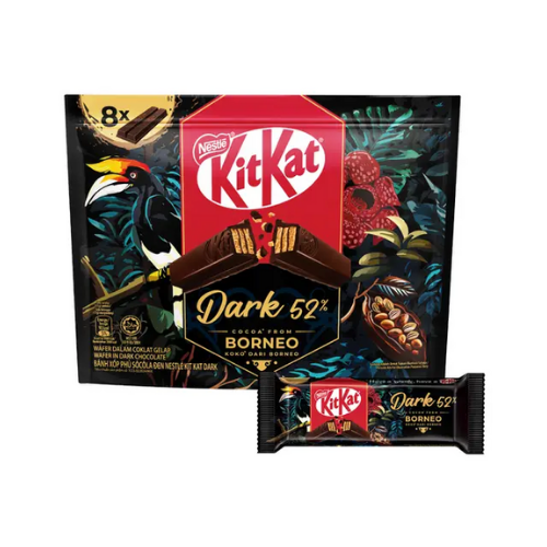 8 x 17g Kitkat Dark Borneo