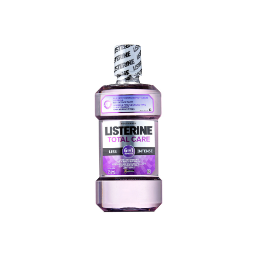 750ml Listerine Total Care Less Intense