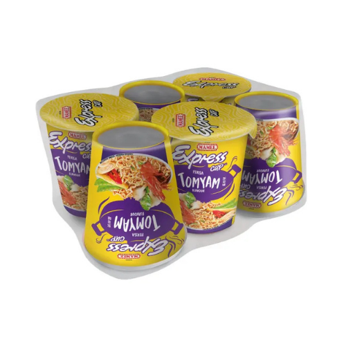 6 x 68g Mamee Express Tom Yam Cup Instant Noodle