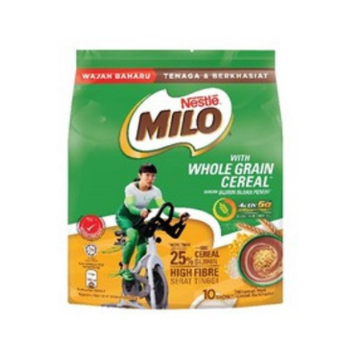 10 x 36g Milo Activ-Go With Whole Grain Cereal