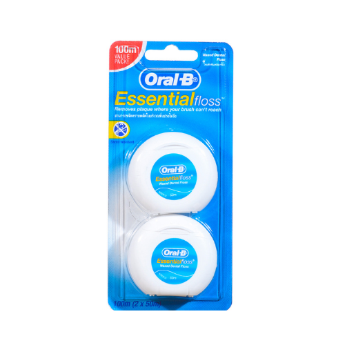 2 x 50m Oral B Dental Floss Esential
