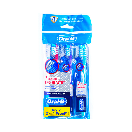 3 pcs Oral B Pro-Health 7 Benefits Soft