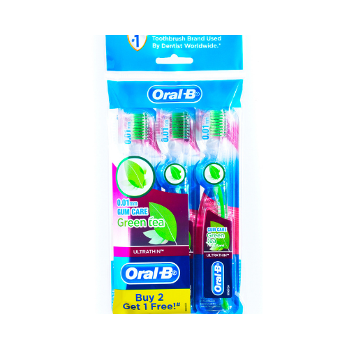 3 pcs Oral B Ultrathin Gum Care Green Tea