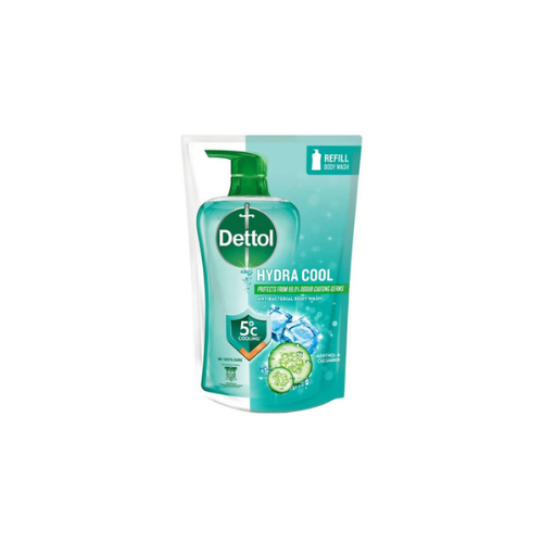 800ml Dettol Shower Gel Refill Pouch Hydra Cool