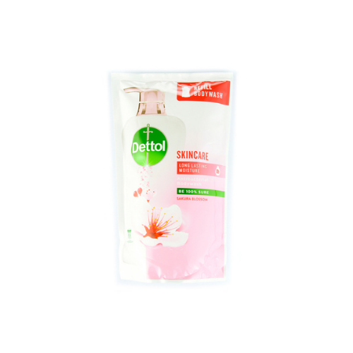 800ml Dettol Shower Gel Refill Pouch Skincare