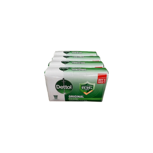 100g Dettol Bar Soap Original 3+1