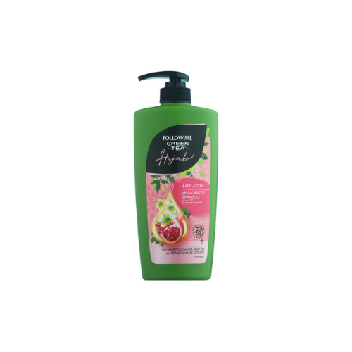650ml Follow Me Green Tea Hijab Anti Itch Shampoo