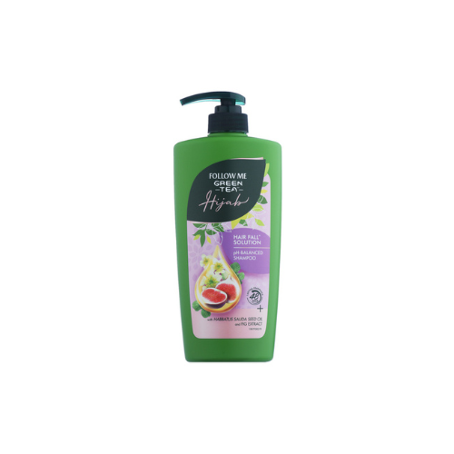 650ml Follow Me Green Tea Hijab Hair Fall Shampoo