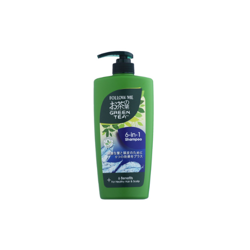 650ml Follow Me Green Tea Shampoo 6 In 1