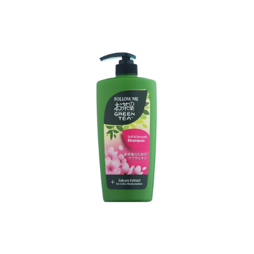 650ml Follow Me Green Tea Shampoo Soft & Smooth