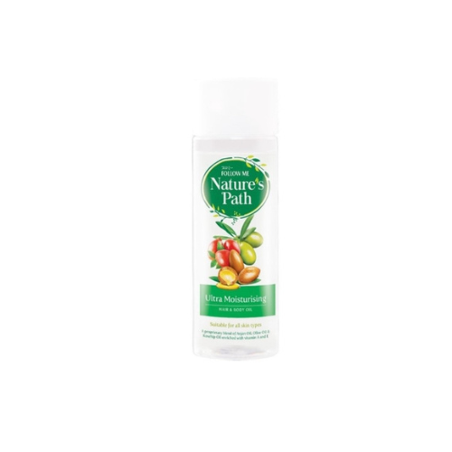 200ml Follow Me Nature's Path Ultra Moisturising Hair & Body Oil