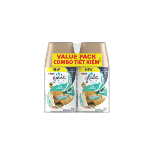 2 x 252ml Glade Auto Spray Refill Ocean Escape