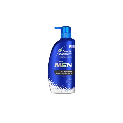 650ml Head & Shoulders Shampoo Ultra Men Active Fresh