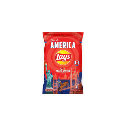50g Lays Taste of America (Tomato Ketchup)
