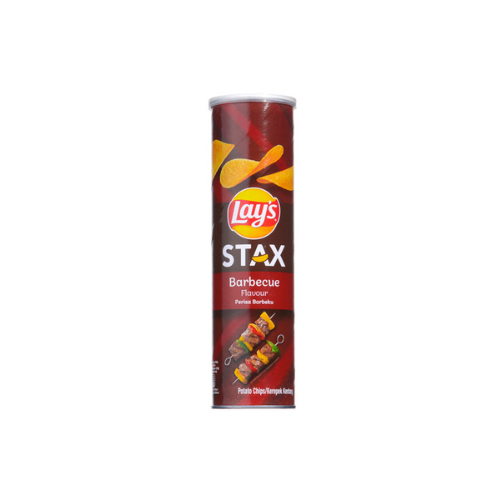 135g Lays Stax Potato Crisps BBQ