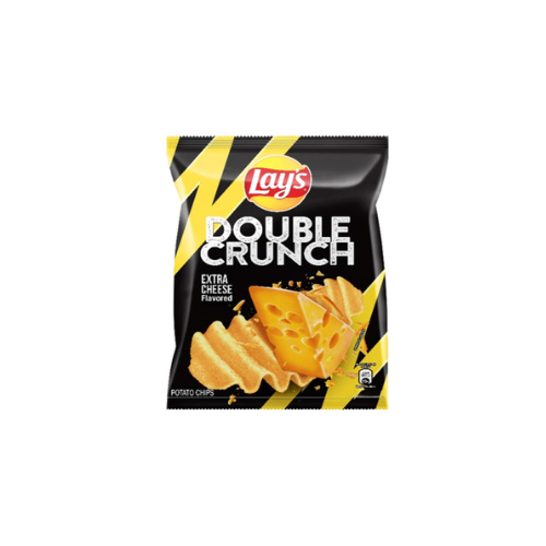 170g Lays Double Crunch Extra Cheese