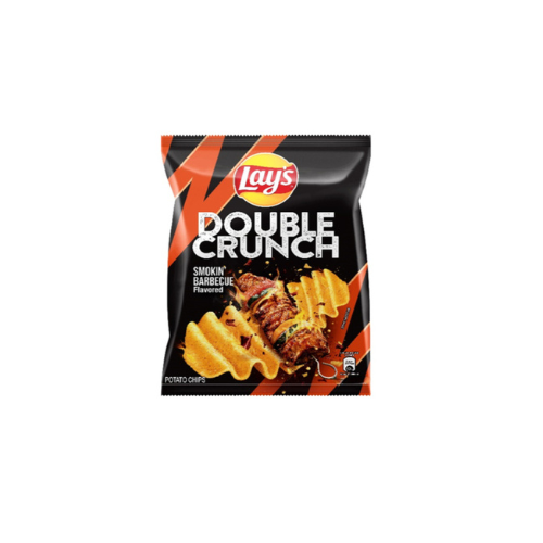 170g Lays Double Crunch Smokin BBQ