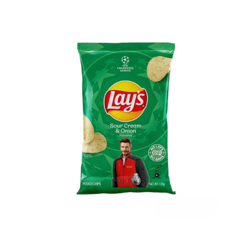 170g Lays Potato Sour Cream & Onion