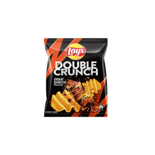 50g Lays Double Crunch Smokin BBQ