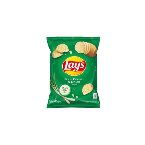 50g Lays Sour Cream & Onion
