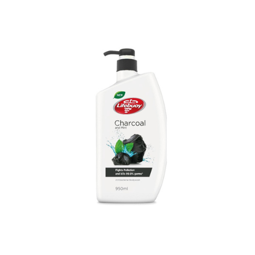 950ml Lifebuoy Body Wash Charcoal Mint