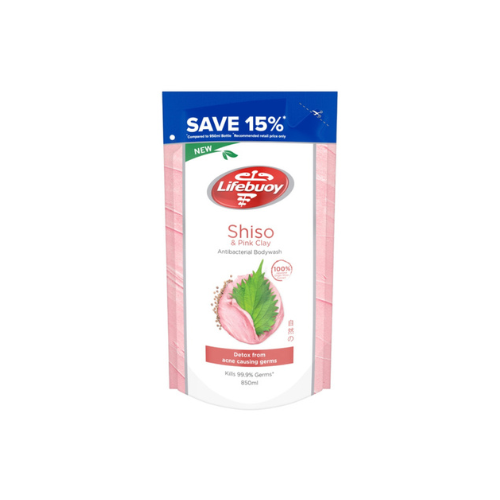 850ml Lifebuoy Body Wash Pink Clay Refill
