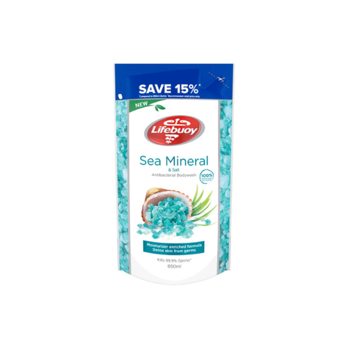 850ml Lifebuoy Body Wash Sea Salt Refill
