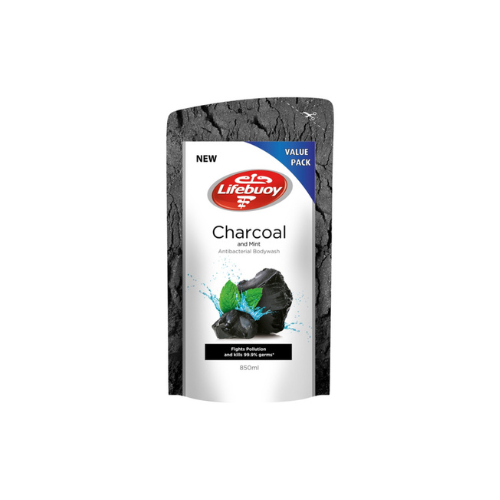 850ml Lifebuoy Body Wash Charcoal Mint Refill