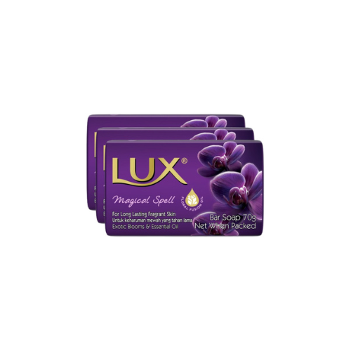 3 x 70g Lux Bar Soap Magical Spell