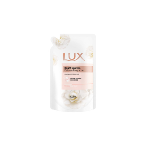 800ml Lux Shower Cream Bright Impress Refill