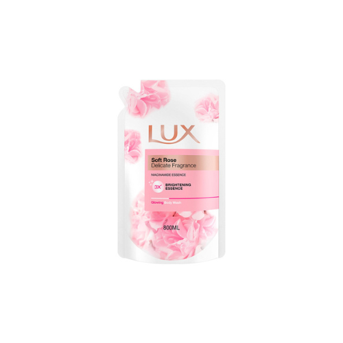 800ml Lux Shower Cream Soft Rose Refill
