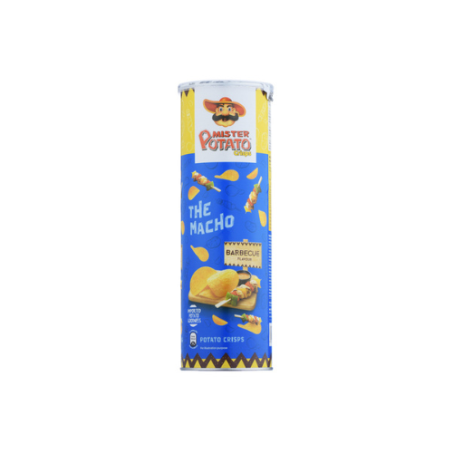 125g Mister Potato BBQ Crisps Can