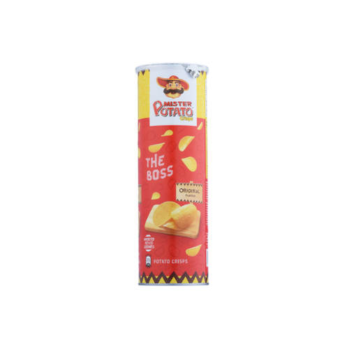 125g Mister Potato Original Crisps Can