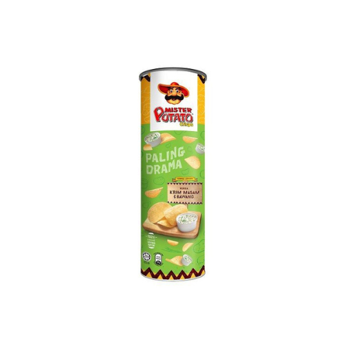 125g Mister Potato Sour Cream & Onion Crisps Can