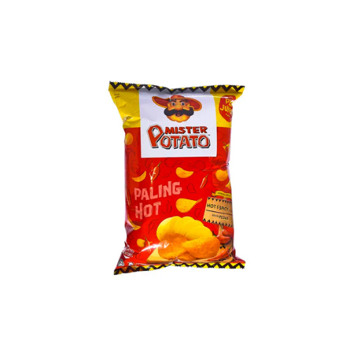 140g Mister Potato Chips Hot & Spicy