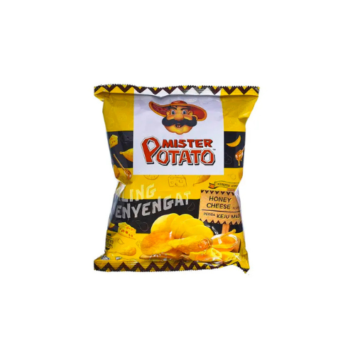 60g Mister Potato Chips Honey Cheese
