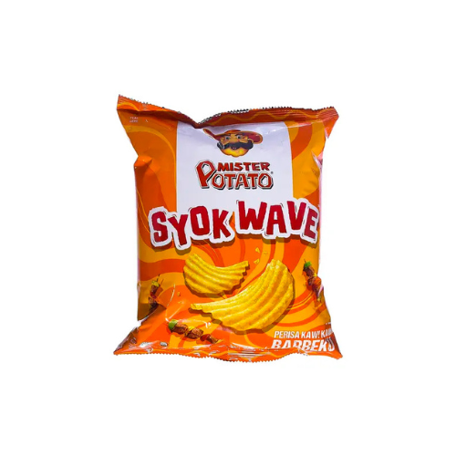 60g Mister Potato Syok Wave BBQ