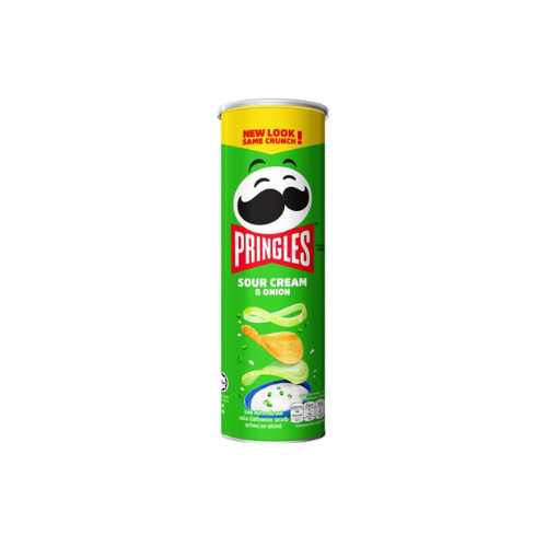 102g Pringles Potato Crisps Sour Cream & Onion