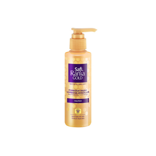 150ml Safi Rania Gold Pembersih Wajah Lembapan Mendalam