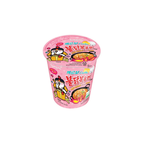 70g Samyang Buldak Cream Carbonara Hot Chicken Ramen Cup