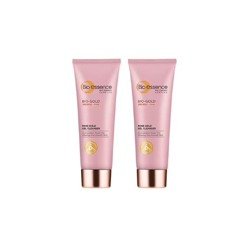 100g x 2 Bio Essence Bio-Gold Rose Gold Gel Cleanser Twin Pack